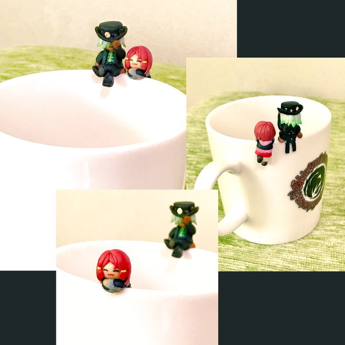連休貰ったからダメプリ張り付きつつロゼと保護者デゼル作った#テイルズオブゼスティリア#ロゼ #デゼル #デゼロゼ#樹脂粘 連休貰ったからダメプリ張り付きつつロゼと保護者デゼル作った#テイルズオブゼスティリア#ロゼ #デゼル #デゼロゼ#樹脂粘