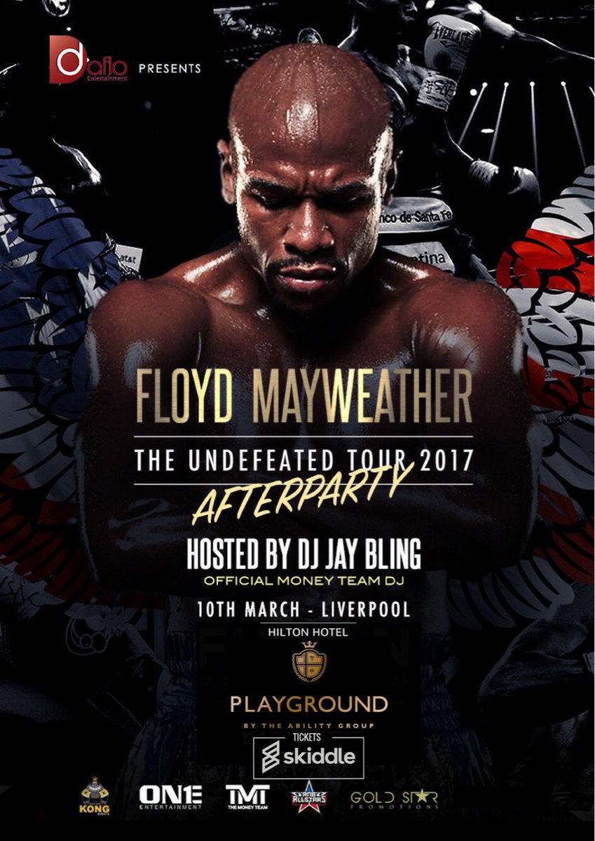 RT @Dafloent: We looking forward to @jem_lucy joining @FloydMayweather Afterparty Liverpool 10March @PlayGroundL1 https://t.co/ZLsqfVSM4n