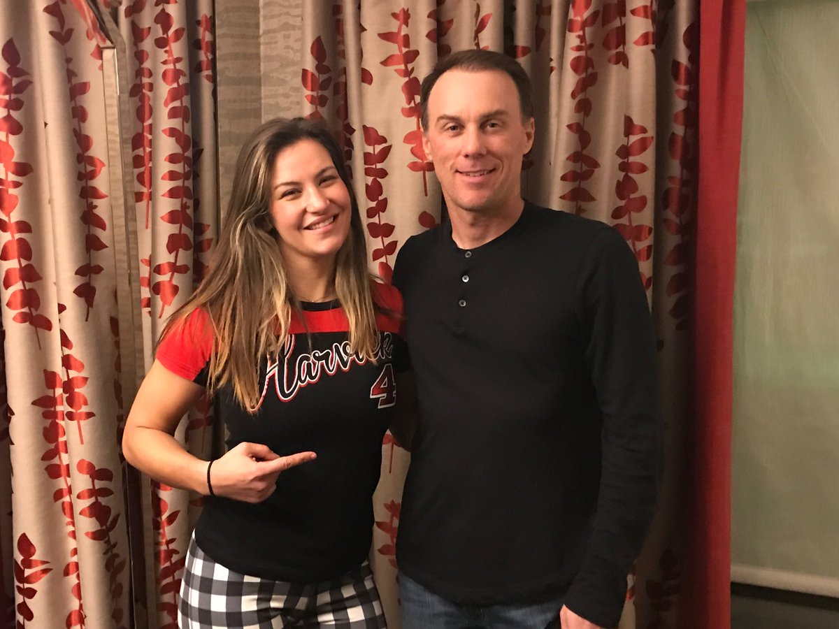 RT @KevinHarvick: Just finished recording The Miesha Tate Show with @MieshaTate #mts #TeamKHI https://t.co/Y3oKjedTij