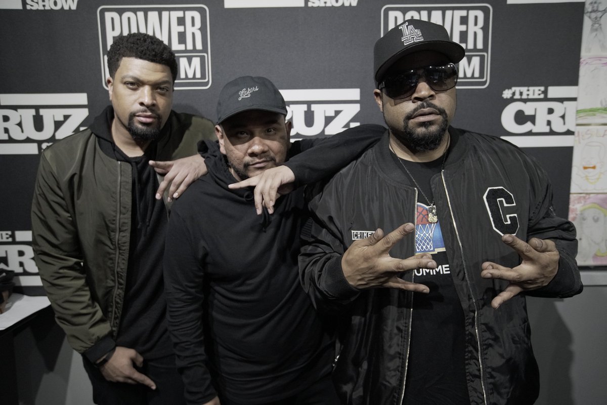 RT @Power106LA: .@icecube & @DeRayDavis are going live on #TheCruzShow in 10 minutes! Tune in on @WHHLapp https://t.co/EsfUm8ad5f
