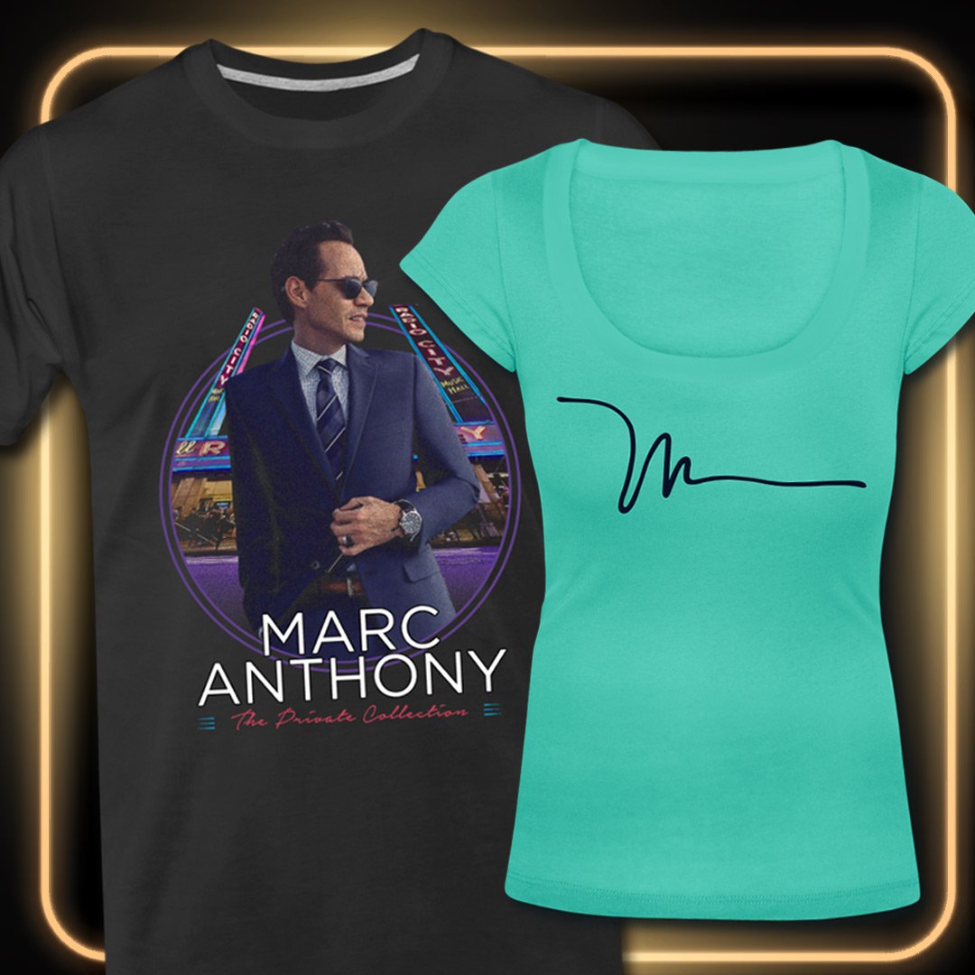 The Official Marc Anthony store is OPEN. Shop all your favorite tour tees and more here: https://t.co/gLzg5ZCsuX https://t.co/WPGFg409po