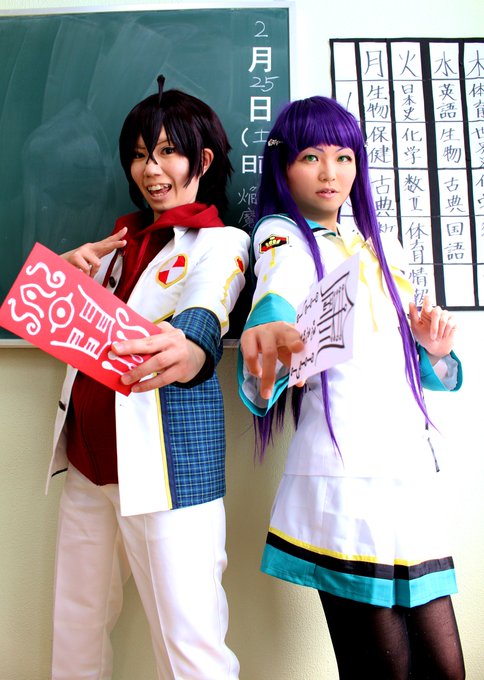 【コスプレ】双星の陰陽師焔魔堂ろくろ:さらささん化野紅緒:はじめ#双星の陰陽師 【コスプレ】双星の陰陽師焔魔堂ろくろ:さらささん化野紅緒:はじめ#双星の陰陽師