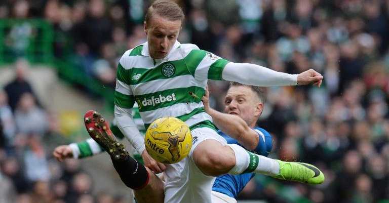 Image result for clint hill fouls Leigh Griffiths