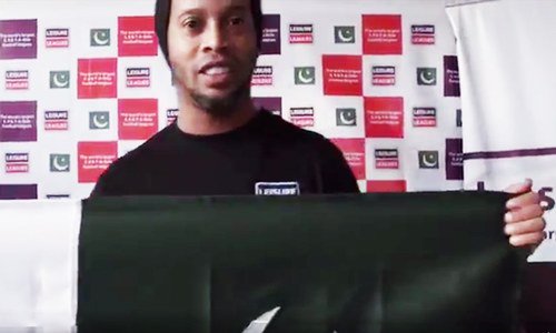 Is Brazilian footballer Ronaldinho coming to Pakistan?