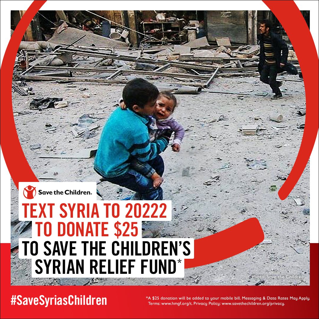 RT @SavetheChildren: You can help stop the nightmares. Please donate now to help us #SaveSyriasChildren https://t.co/uWwAfoxIpq