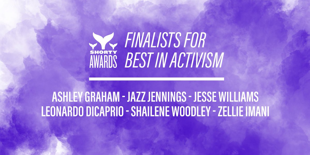 Thank you @shortyawards for the Best in Activism nomination! #BeautyBeyondSize https://t.co/u7Pug674Oj