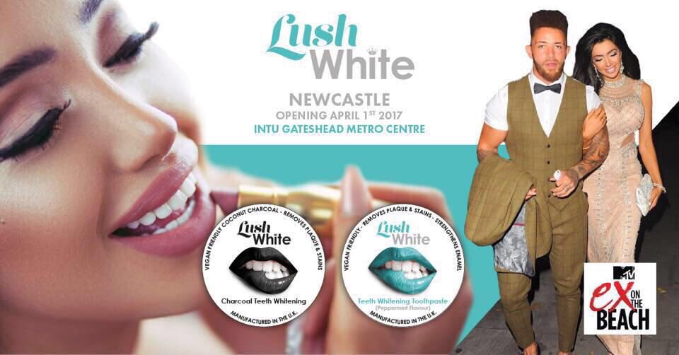 Come see @MrAshleyCain & I at the launch of the @LushWhite in #Newcastle Metro centre Saturday 1st of April . https://t.co/9sSGCDEJb8
