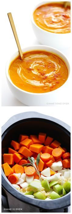 #Vegan #Recipes : Slow Cooker Butternut Squash Soup -- easy to make, naturally vegan and g… https://t.co/ye3Vtq8vJ4 https://t.co/OwlLUIXkBx