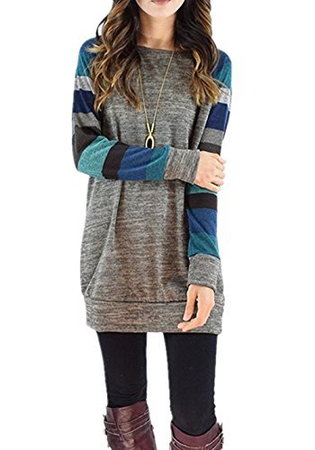 #fashion #free #style #win #giveaway HARHAY Women's Cotton Knitted Long Sleeve Lightweight Tunic Sweatshirt Tops A7, Blue, US10-12/XL #rt #fashion #free #style #win #giveaway HARHAY Women's Cotton Knitted Long Sleeve Lightweight Tunic Sweatshirt Tops A7, Blue, US10-12/XL #rt