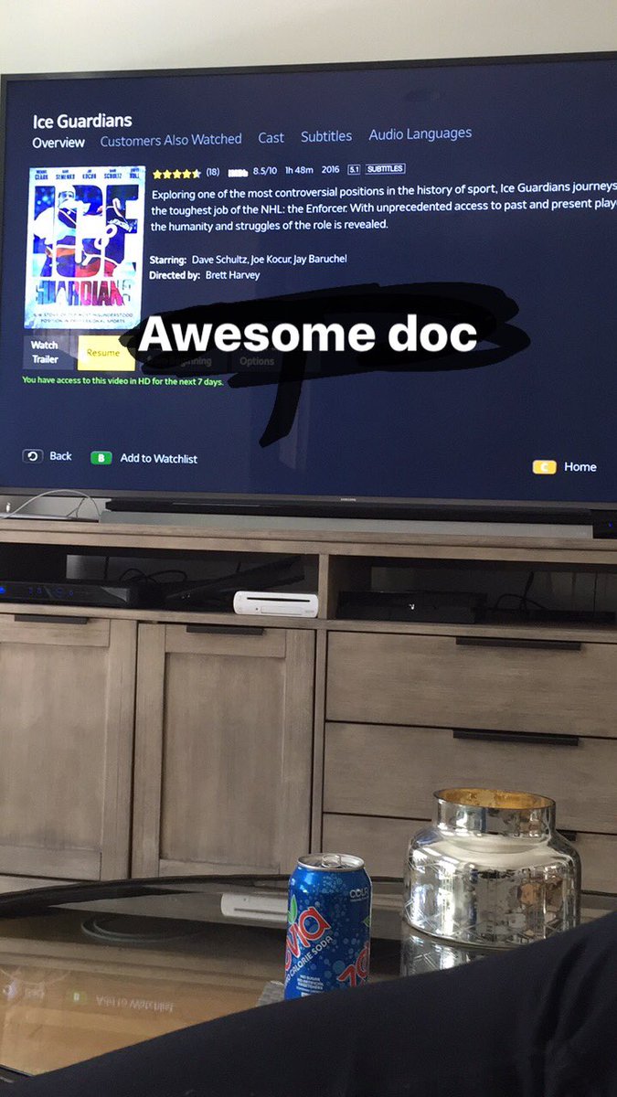 Ice Guardians documentary is phenomenal !!! https://t.co/v2ob1DUU1B