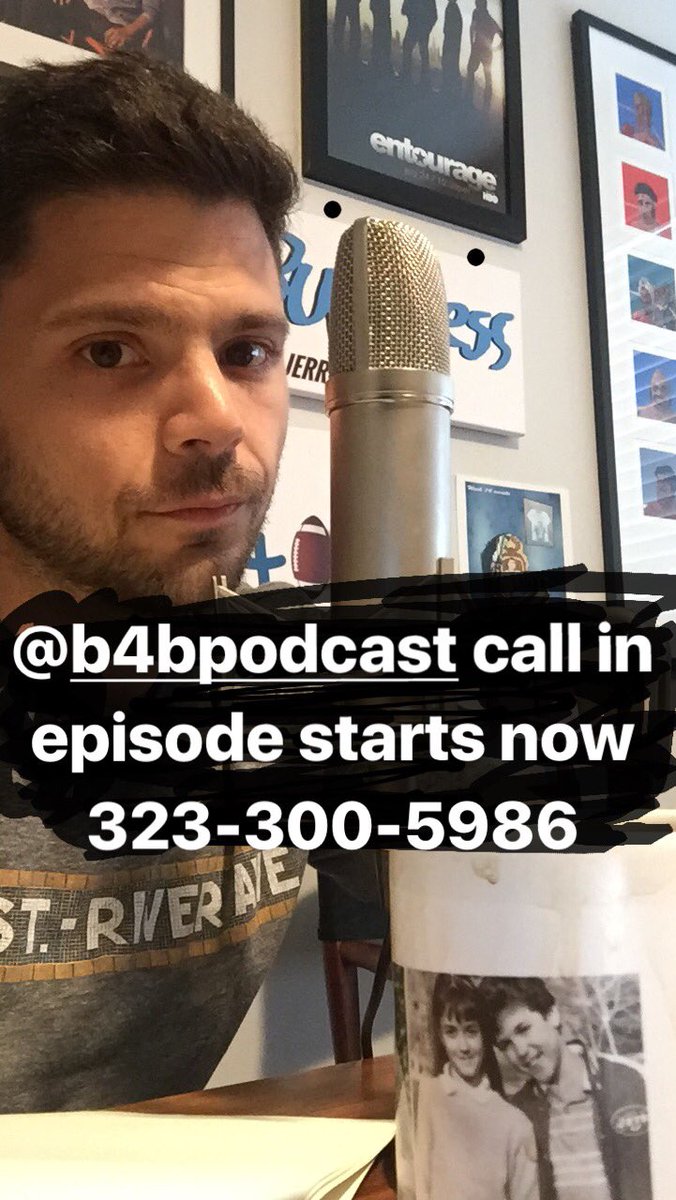 Phone lines are now open 323-300-5986 @B4BPodcast https://t.co/AG9TxTJFPB