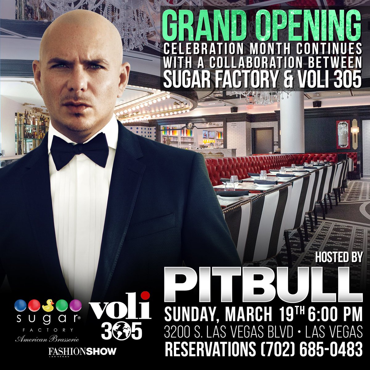 Join the grand opening party in Vegas with @SugarFactory and @Voli305Vodka https://t.co/nEsfp9ERtc