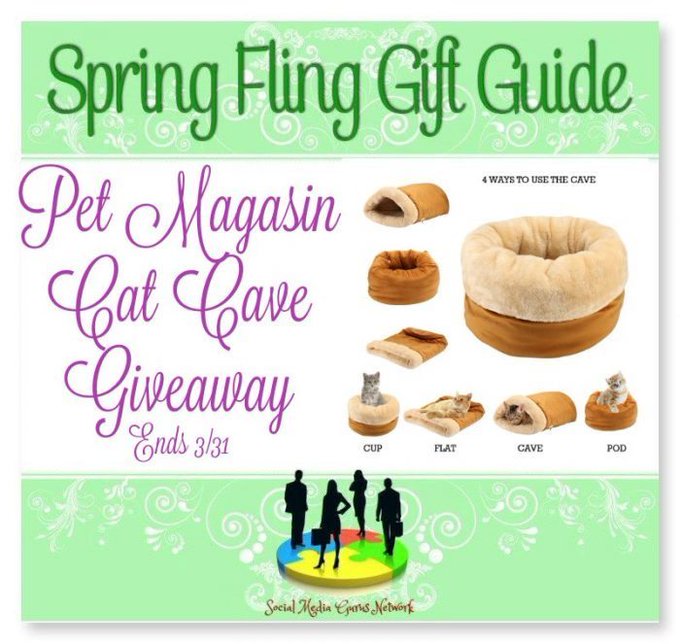 Pet Magasin Cat Cave #Giveaway Ends 3/31 #SMGN Pet Magasin Cat Cave #Giveaway Ends 3/31 #SMGN
