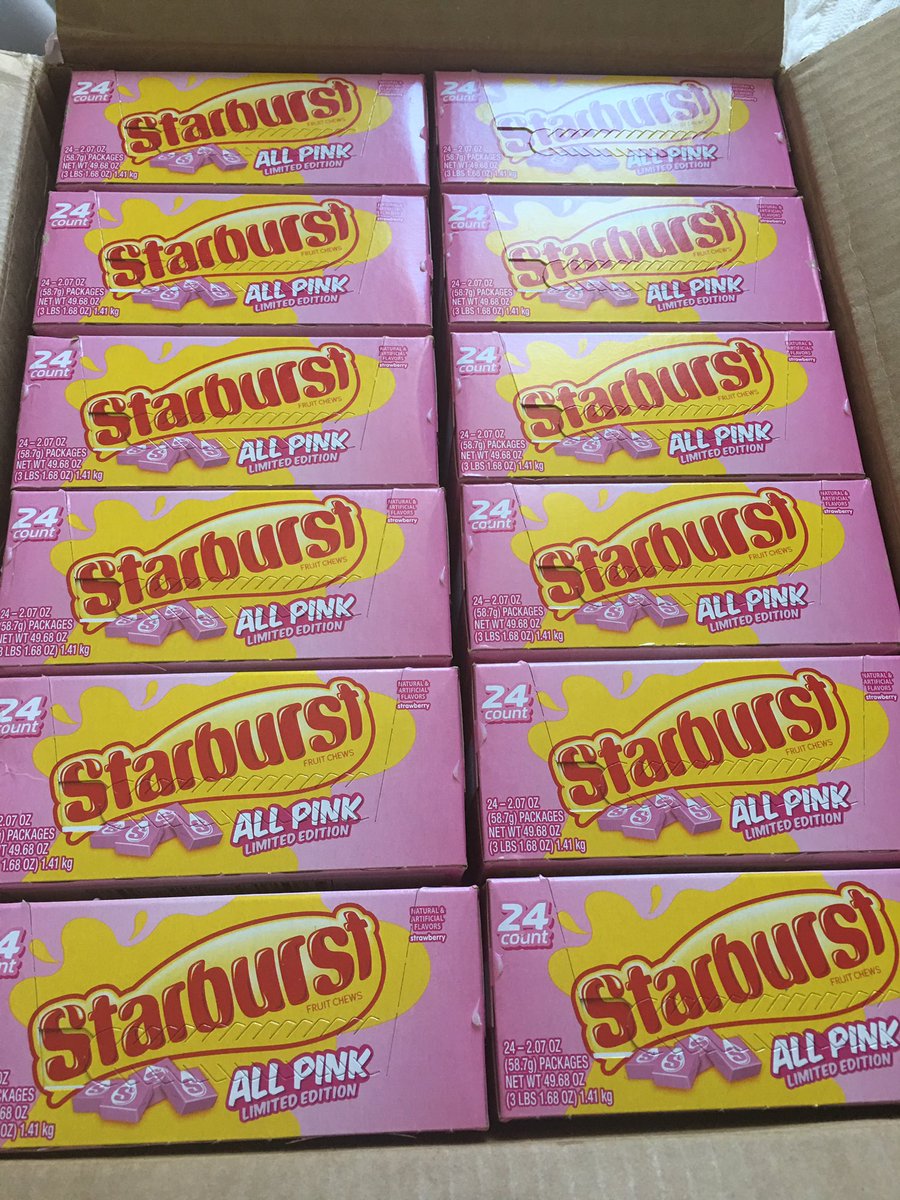 Ummm words can't describe my excitement! Thank you @Starburst ???? https://t.co/bFT937ICoT