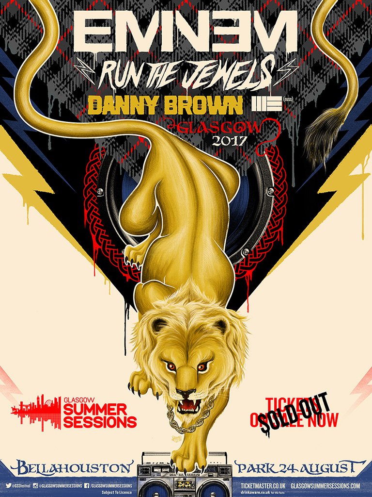 SOLD OUT!  Glasgow w/ @therealelp @KillerMike @xdannyxbrownx https://t.co/IcQZUwpo1A