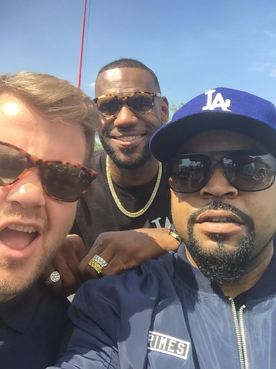 .@JKCorden x @KingJames x Cube #NameDroppin https://t.co/4CfPD06Wbv