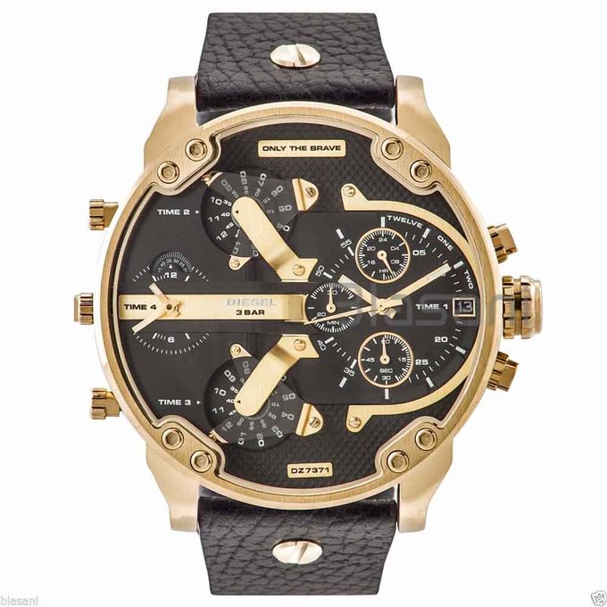#free #fashion #watches #win #giveaway #np Diesel Original DZ7371 Mr Daddy 2.0 Black Leather Strap Chrono Watch 57mm #rt #free #fashion #watches #win #giveaway #np Diesel Original DZ7371 Mr Daddy 2.0 Black Leather Strap Chrono Watch 57mm #rt
