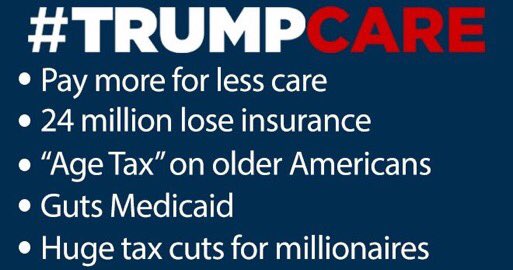 RT @MaxineWaters: The facts about #Trumpcare: https://t.co/N04XhRWzPe