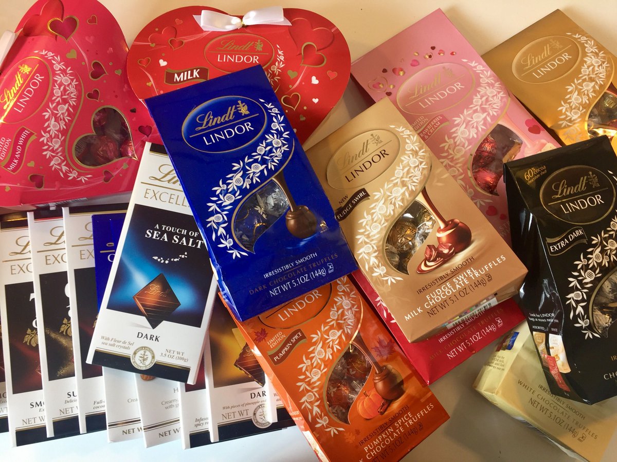 You know the way to my heart @Lindt_Chocolate. Thank you!! https://t.co/aIcZdtOivC