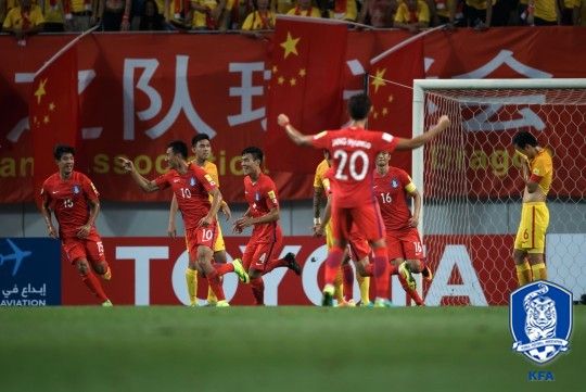 한국 중국 축구 월드컵 일본 러시아 패배 훨씬 sportshankooki