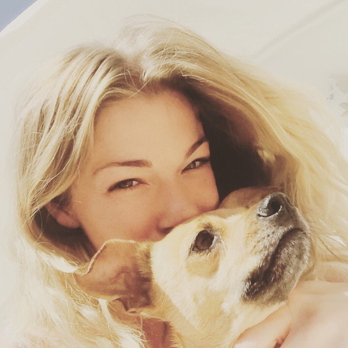 Happy #NationalPuppyDay So much love for our baby girl Eveie! ????????❤️ @EddieCibrian https://t.co/qNHjfvGbLB