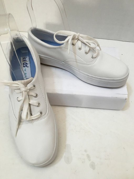 #fashion #style #giveaway Women's Keds Relax White Leather Lace Up Sneakers Shoes Size 6 #rt #fashion #style #giveaway Women's Keds Relax White Leather Lace Up Sneakers Shoes Size 6 #rt