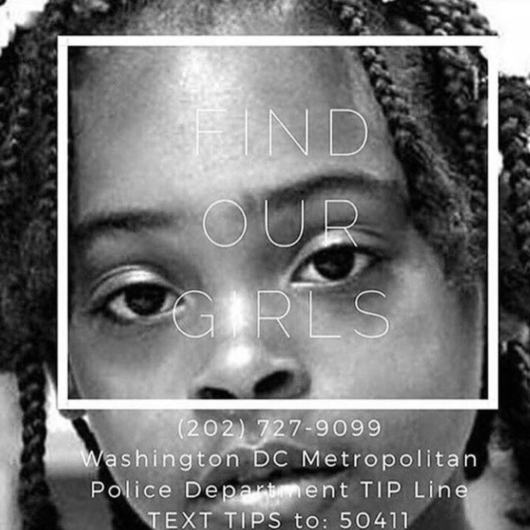 This is a serious issue that needs more attention! #SilenceIsDeadly #DCMissingGirls https://t.co/mVcynhkzB6