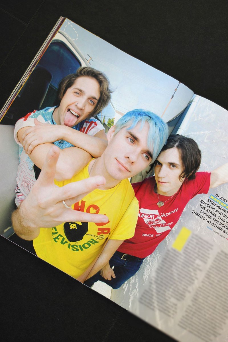 RT @rocksound: You're going to be seeing a lot more of @waterparks in the future.

https://t.co/o1w0k0I1rb https://t.co/Nvo964fKoh