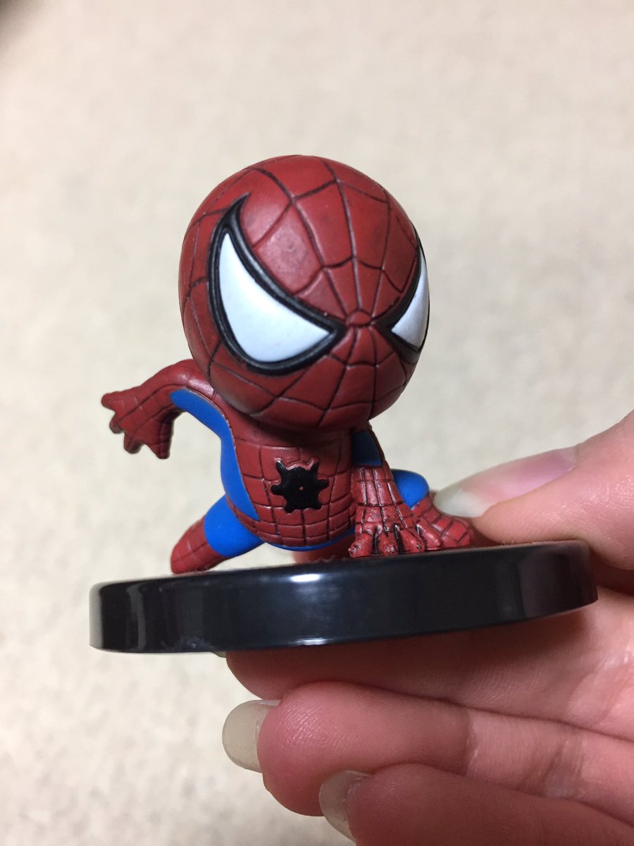 ポチャ体系がアルティメットスパイダーマンのミニキャラっぽくてすごく好き ポチャ体系がアルティメットスパイダーマンのミニキャラっぽくてすごく好き