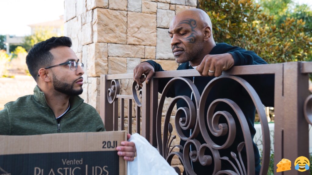 RT @shots: CRAZY NEIGHBOR by @MikeTyson via Shots Studios: https://t.co/2bdW78DcmW https://t.co/lAiKljsjFL