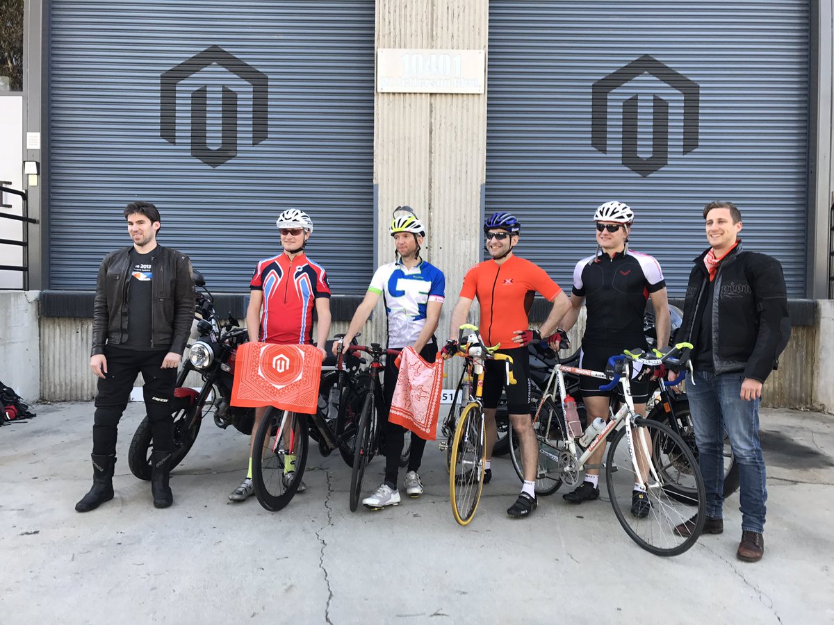 raybogman: #roadToImagine as started, the Hero are on there way! 👊🚲 LA -> Vegas #realmagento #imagine2017 https://t.co/F7kqOme5tJ