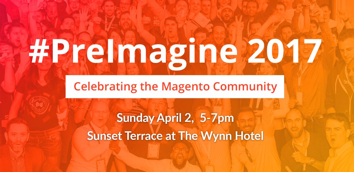 Space48ers: We're proud to sponsor #PreImagine and celebrate our #RealMagento community! #MagentoImagine2017 https://t.co/kw7Hi5kA8D