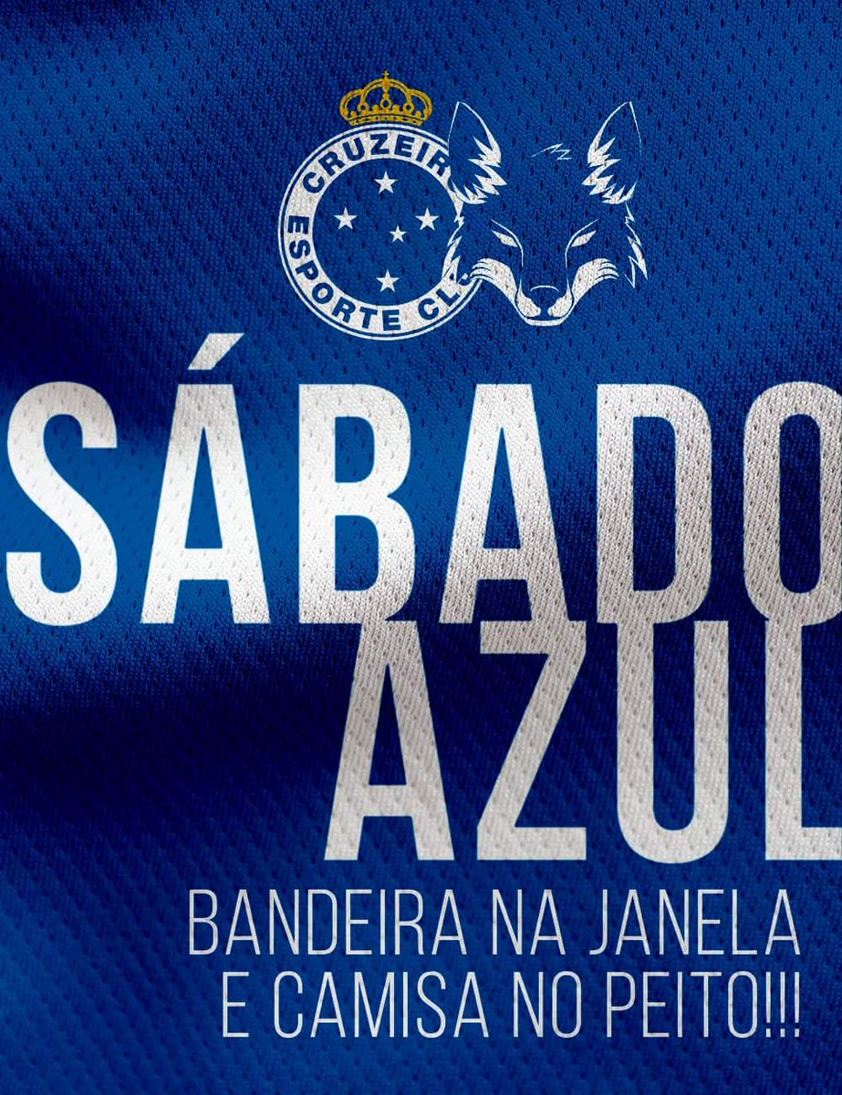 HOJE É DIA DE CRUZEIRO