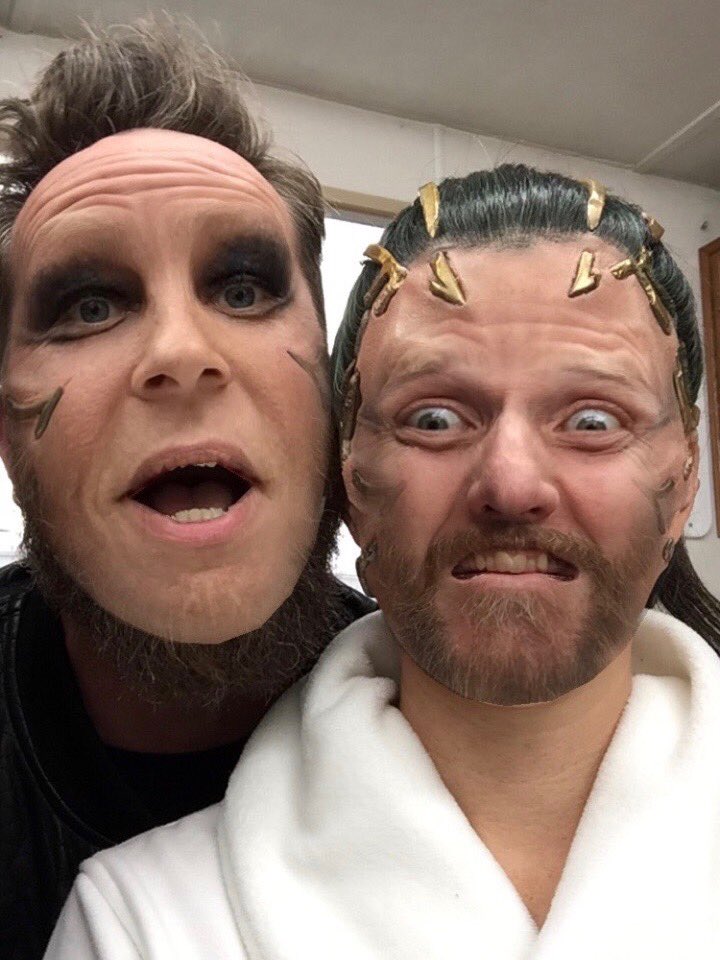 #RitaRepulsa prosthetic face swap. #PowerRangersMovie round 2 this weekend. Who’s going?! ???? https://t.co/orznWOOyOS