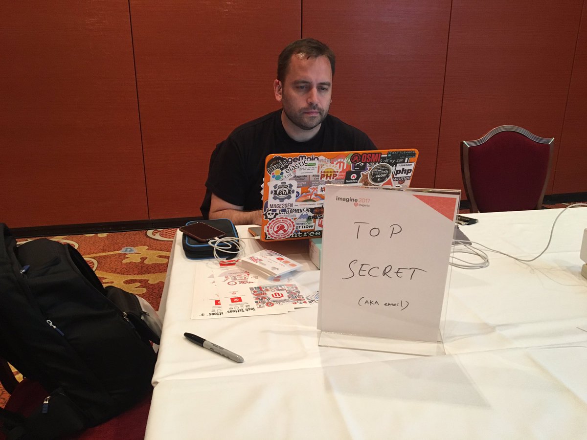 d_rbn: Looks like @benmarks has his project decided for the #Magentoimagine Hackathon https://t.co/9k3g2bXUdN