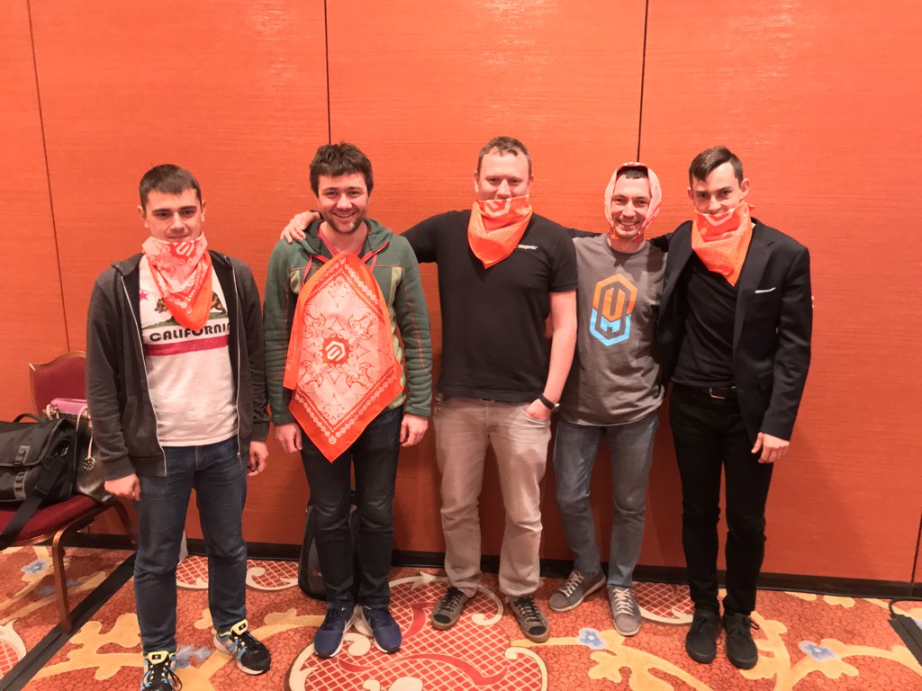 maksek_ua: #magehackathon2017 #MagentoImagine meet our #magento Community Engineering Team https://t.co/V6xyc2W1oP