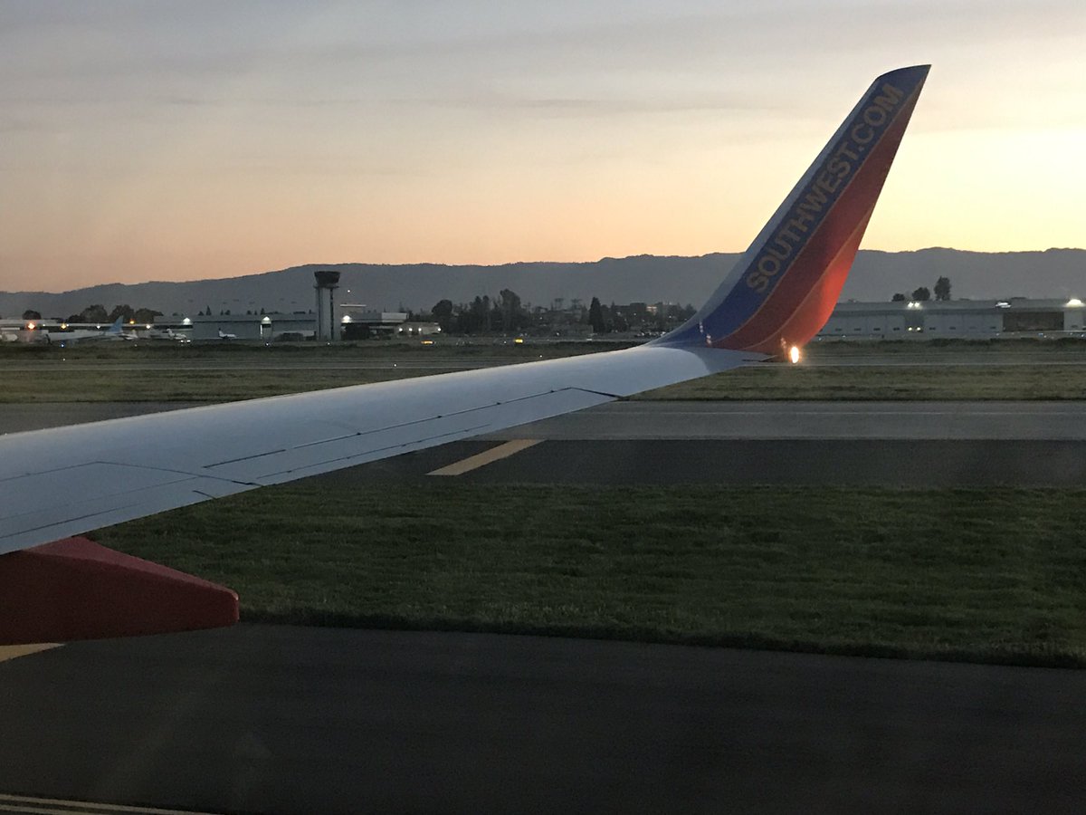 chatwithKC: #roadToImagine SJC to LAS. Landing at 9 pm. https://t.co/7uqpVZrnuR