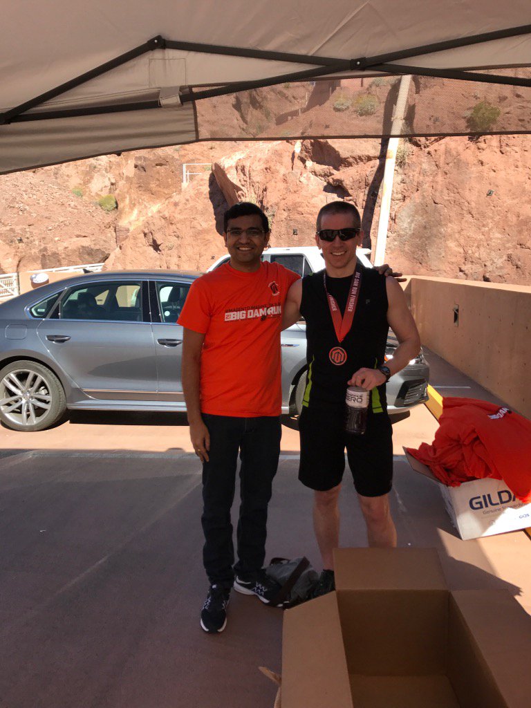 Vijaygolani: Congratulations to Kith for completing 5k    In 19.23 #BigDamRun #roadToImagine @brentwpeterson https://t.co/NAiLAvzLXf