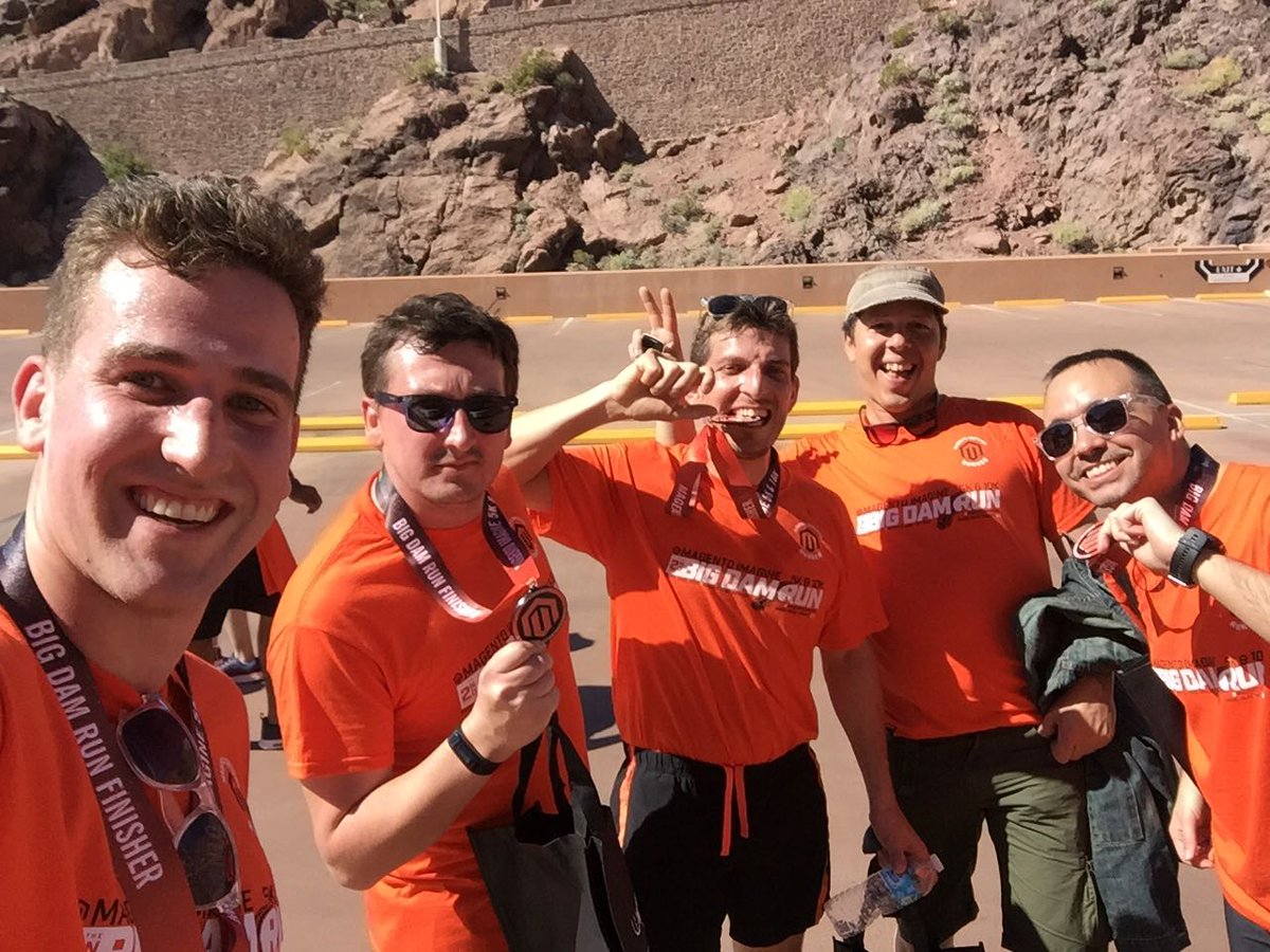 fe_lix_: Finisher at Big Fan Run #hooverdam #Magentoimagine https://t.co/XjQGi5J1b7