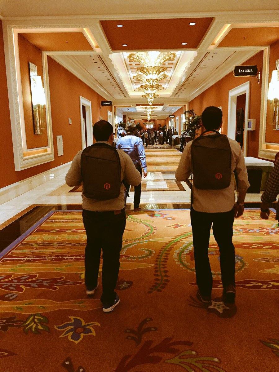 emily_a_wilhoit: When your CEO and CMO are #twinning 😂 @kpe @chrisjguerra #Magentoimagine @blueacorn https://t.co/kXYL6UNiY8