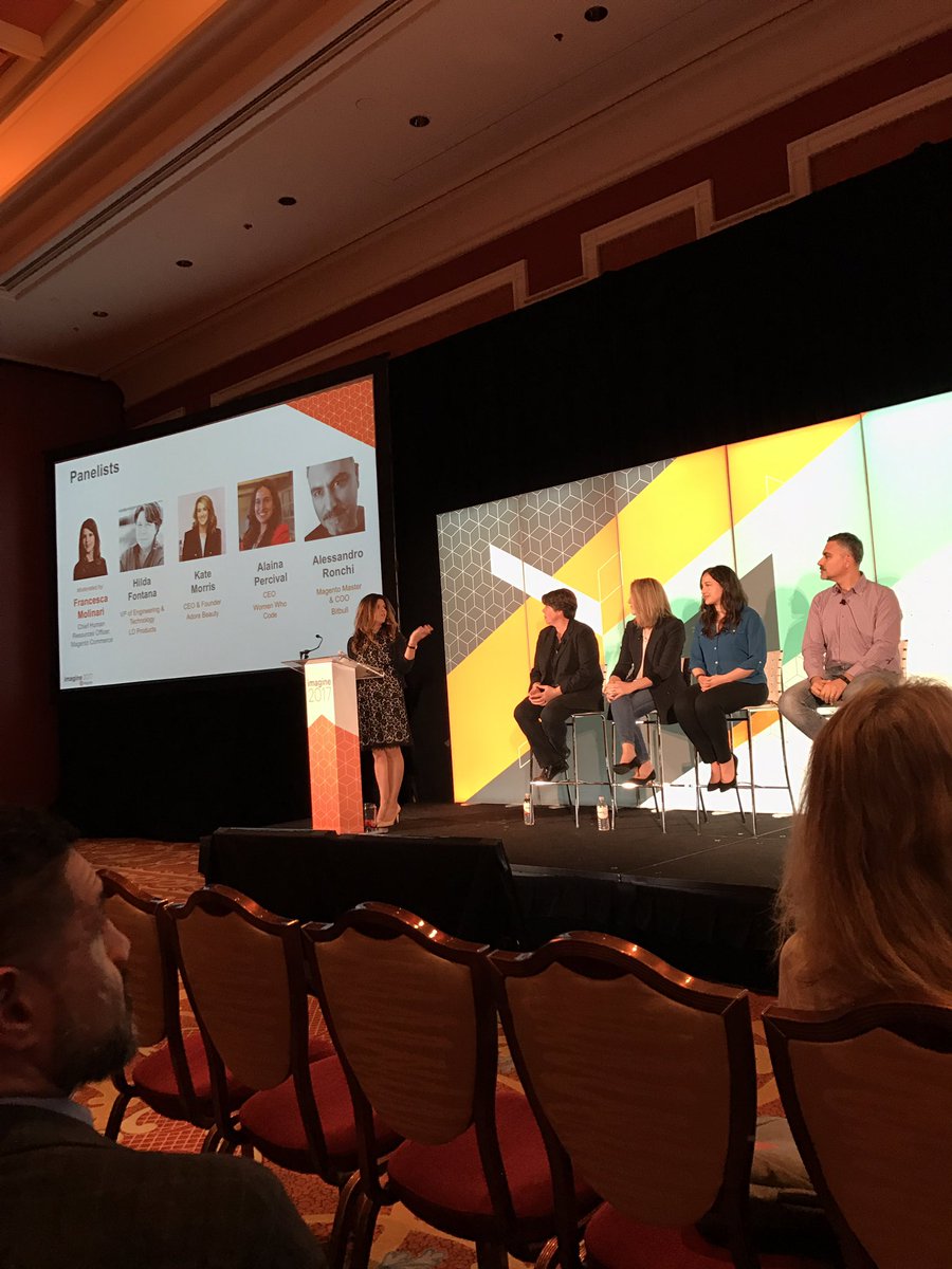 mklave1: @FJM8 kicks off the first ever #Magentoimagine session on diversity to a packed room! https://t.co/VlykSb8MrN