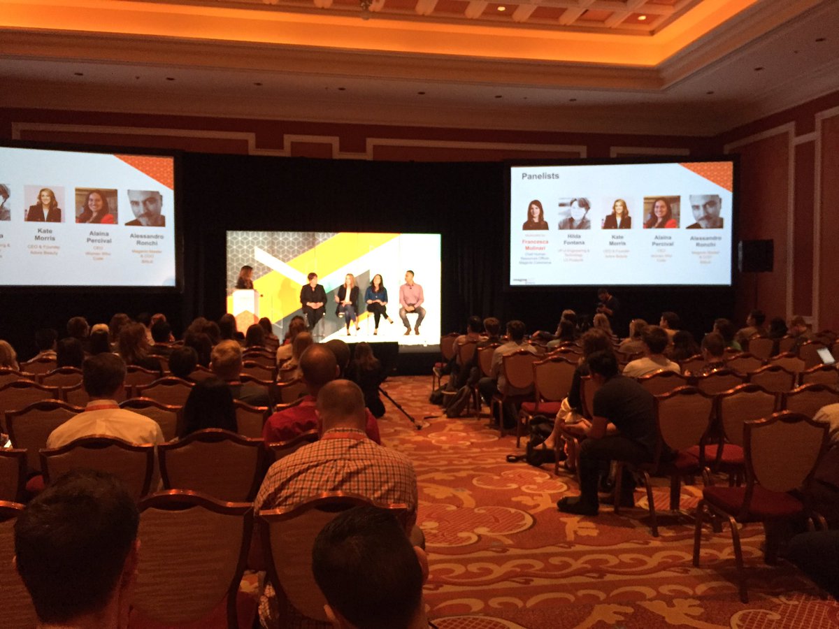 WebShopApps: Come join us at the diversity discussion #Magentoimagine - Margaux 2 https://t.co/SVSWMcXxwu