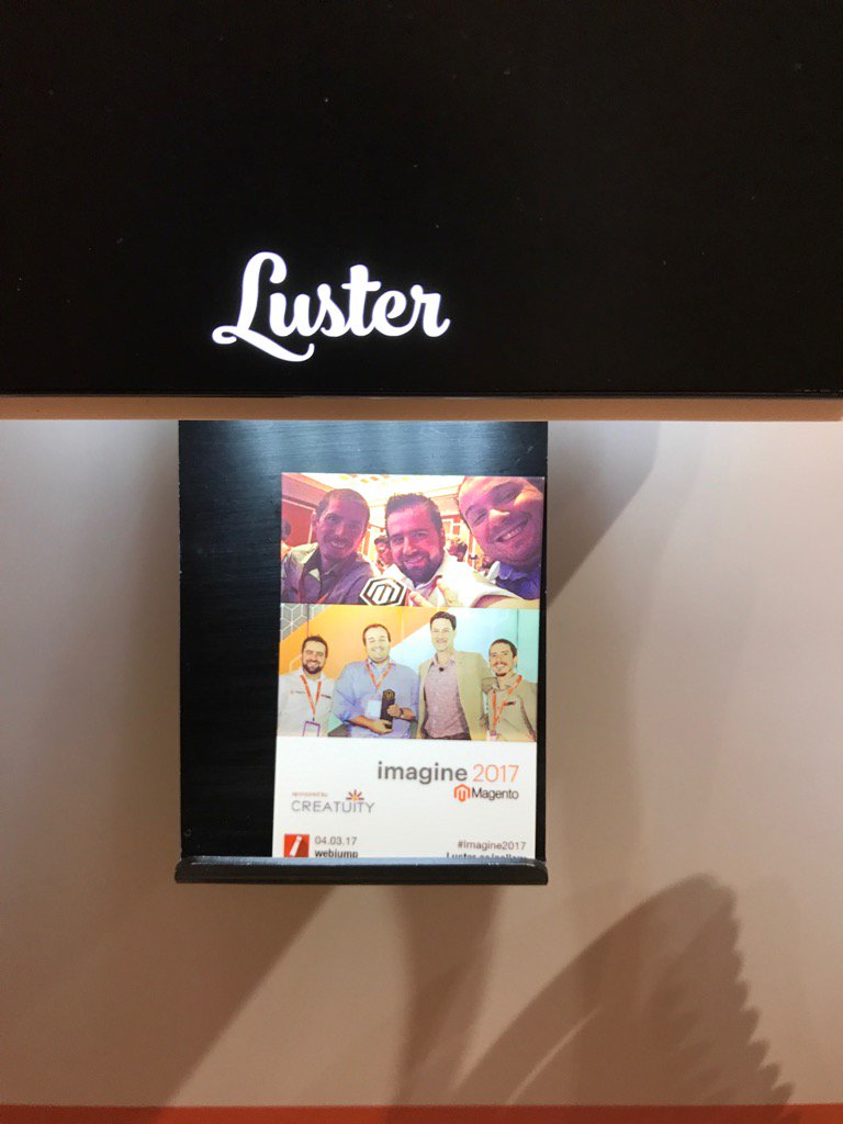 Creatuity: Just spotted more great friends on the most recent photo that printed at the #MagentoImagine mosaic! https://t.co/PlW7ztfhYU