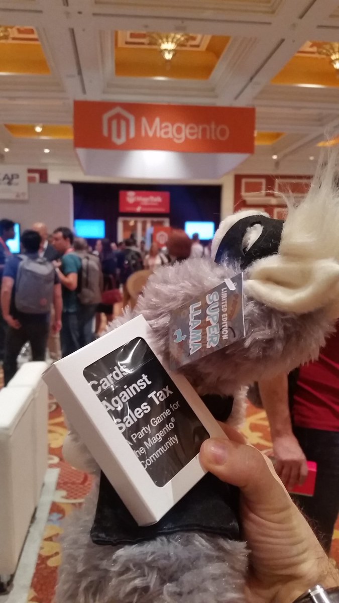 mzeis: Mission accomplished! Thanks @classyllama and @TaxJar! ❤ #MagentoImagine https://t.co/LGEjeEVeu5