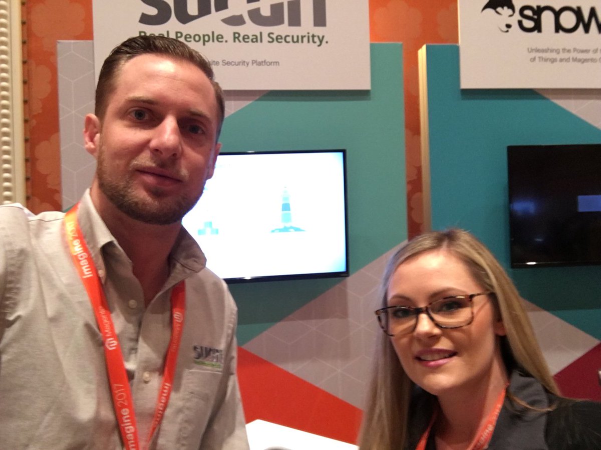 sucurisecurity: At #MagentoImagine now? Our team is at booth 12 and ready to talk #websitesecurity for your #Magento site. https://t.co/fJadX9Dwnm