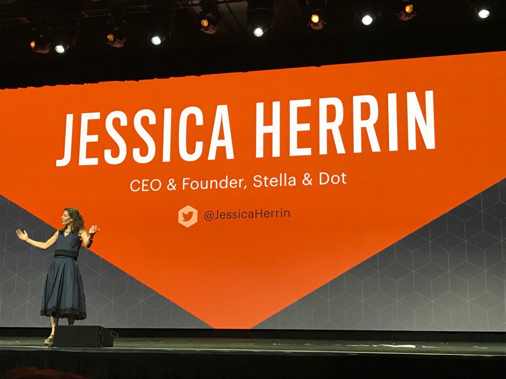 brentwpeterson: On stage @JessicaHerrin #Magentoimagine https://t.co/alDyQSpFdd