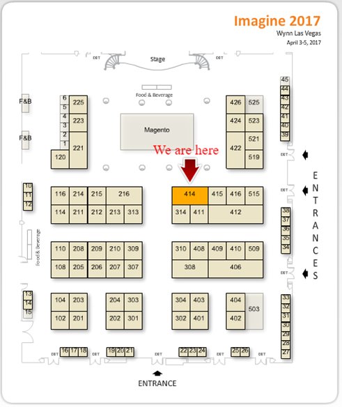 kensium: Don't forget to stop by Booth 414 to receive your RFP scoring kit. We are just across from @magento! #MagentoImagine https://t.co/znQOkgJaEk