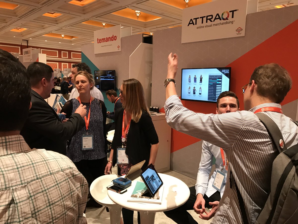 ATTRAQTFSM: It's a busy day today at #MagentoImagine! Stop by for everything online visual merchandising, booth 120 https://t.co/GugGMlXzG9