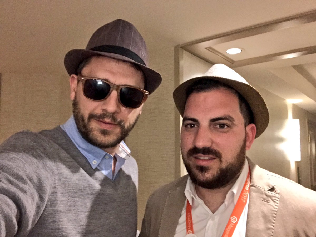 interactiv4: We are ready for the legendary party. #Magentoimagine @OSrecio @ignacioriesco vamos a petar el #molometro https://t.co/yIFF2i3kMJ