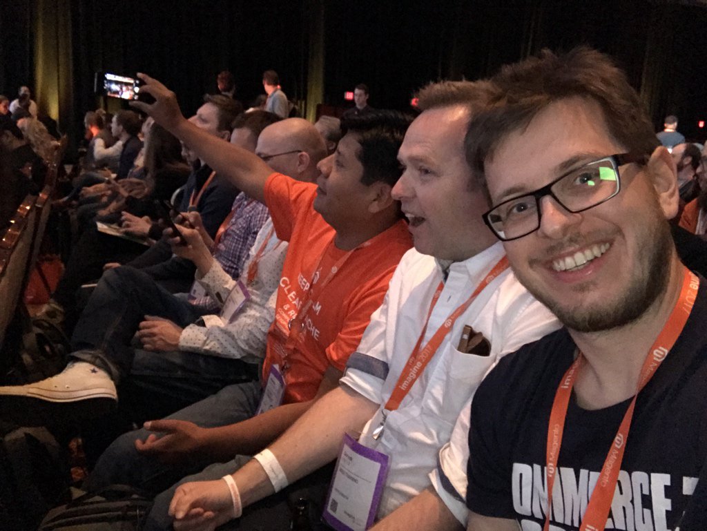 drlrdsen: #MagentoImagine #selfie https://t.co/jCkusmc8kC